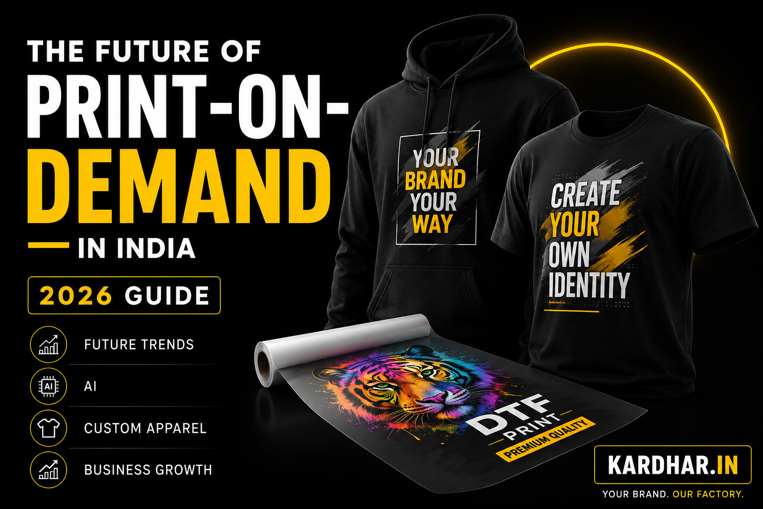 KARDHAR Blog: The Future of Print-on-Demand in India: Trends, Opportunities & Business Growth